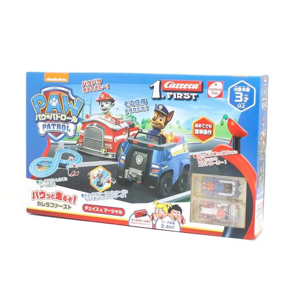 キョウショウエッグ パウ・パトロール パウッと走るぞ! チェイス&amp;マーシャル カレラファースト 男子...