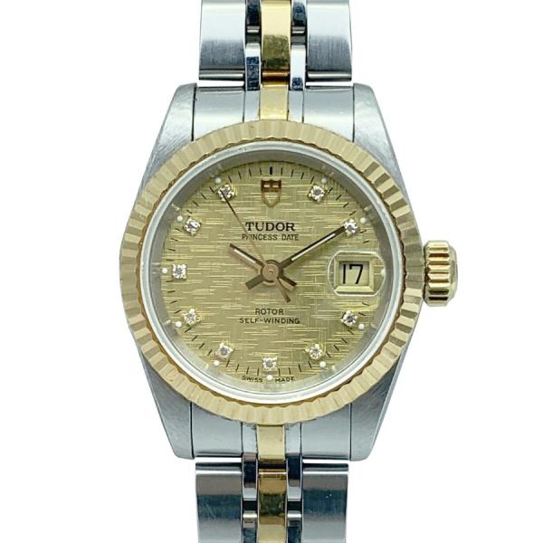 Tudor チュードル 92413 Princess Date プリンセスデイト ゴールド ダイヤ ...