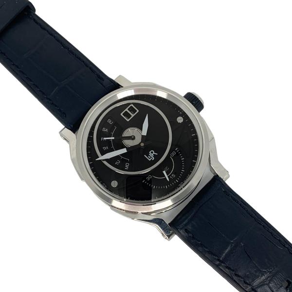 L&amp;JR エルアンドジェイアール STEP1 DAY&amp;DATE S1302 メンズ クォーツ SS ...