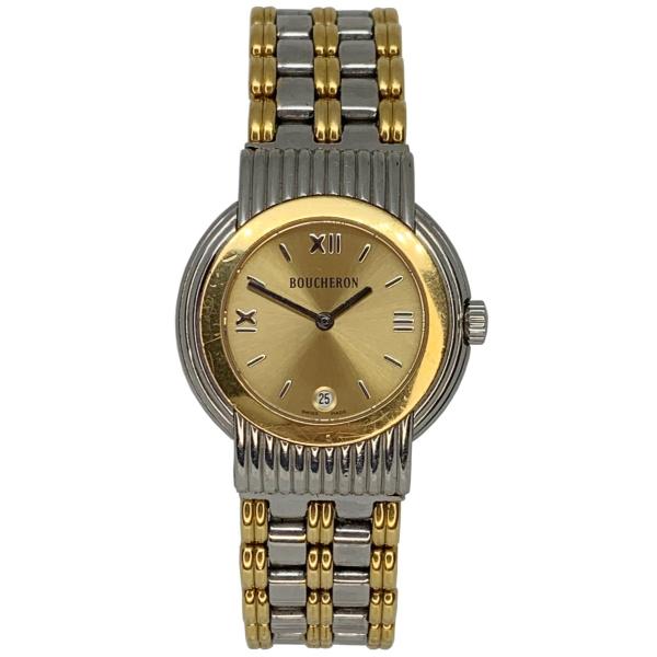 BOUCHERON ブシュロン　REFLET  リフレ　シャンパン　QZ ボーイズ　SS J1086...