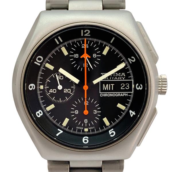 値下げ Tutima チュチマ 798-02 Military Chronograph ミリタリー ...