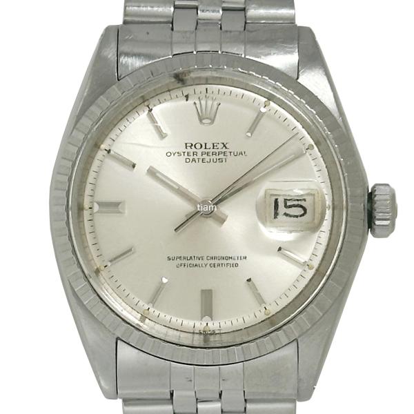 ROLEX ロレックス 1603 Date Just デイトジャスト シルバー 1960年代 自動巻...