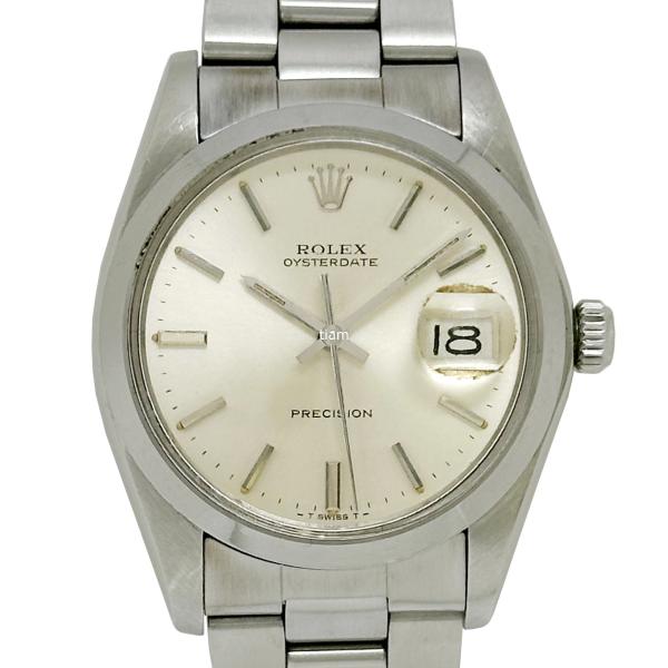 ROLEX ロレックス 6694 Oyster Date オイスターデイト シルバー 手巻き式 J5...