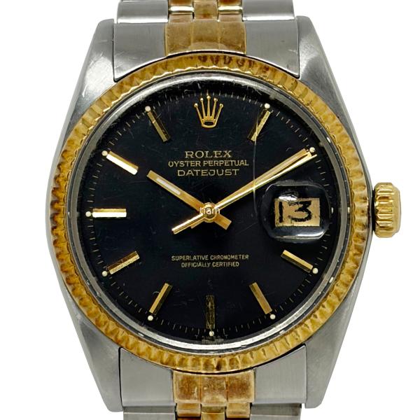 ROLEX ロレックス 1601/3 Date Just デイトジャスト ブラック J73501 セ...
