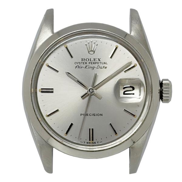 ROLEX ロレックス 5700 Air King Date エアキング デイト 1963年 グレー...