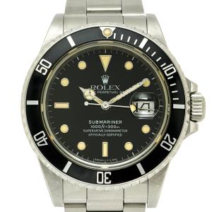 ROLEX ロレックス 16800 Submariner サブマリーナ ブラック オールトリチウム J75155