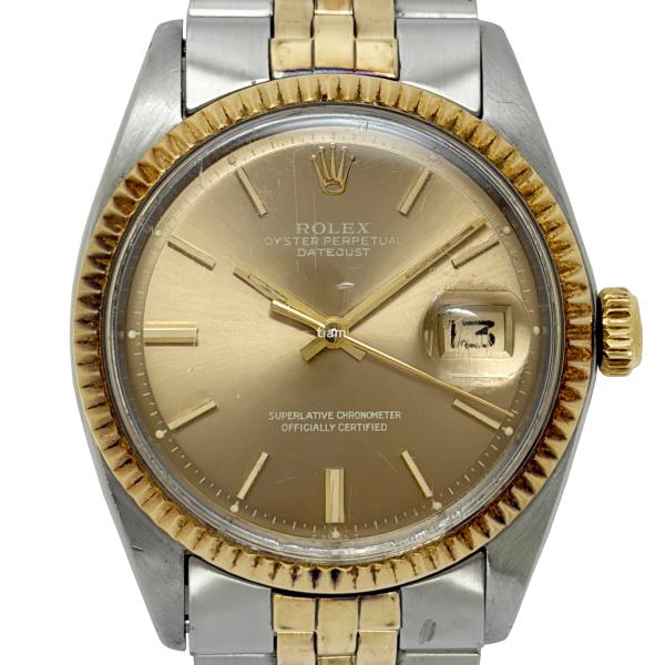 ROLEX ロレックス 1601/3 Date Just デイトジャスト シャンパン ゴーストダイヤ...