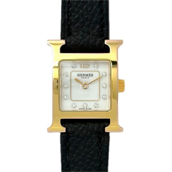 HERMES エルメス W404419WW00 H Watch mini Hウォッチミニ JH726...