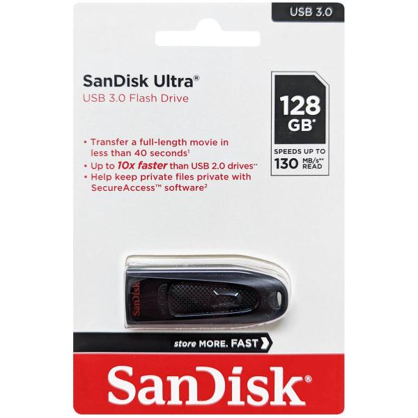 SanDisk サンディスク SDCZ48-128G-U46 並行輸入品 Ultra USB 3.0...