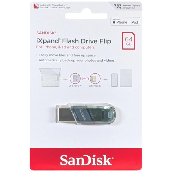 【並行輸入品】SanDisk サンディスク SDIX90N-064G-GN6NN iXpand Fl...