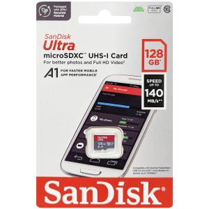 SanDisk サンディスク SDSQUAB-128G-GN6MN 並行輸入品 マイクロSDXCカード Ultra 128GB｜asubic