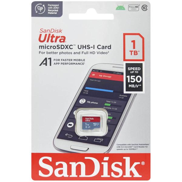【並行輸入品】SanDisk サンディスク SDSQUAC-1T00-GN6MN マイクロSDXCカ...