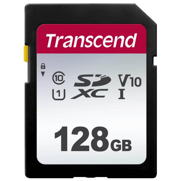 Transcend トランセンドジャパン TS128GSDC300S SDXCカード 300S 12...