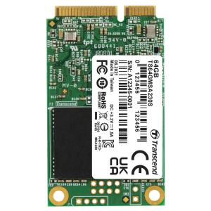 Transcend トランセンドジャパン TS64GMSA230S mSATA SSD 230S 6...