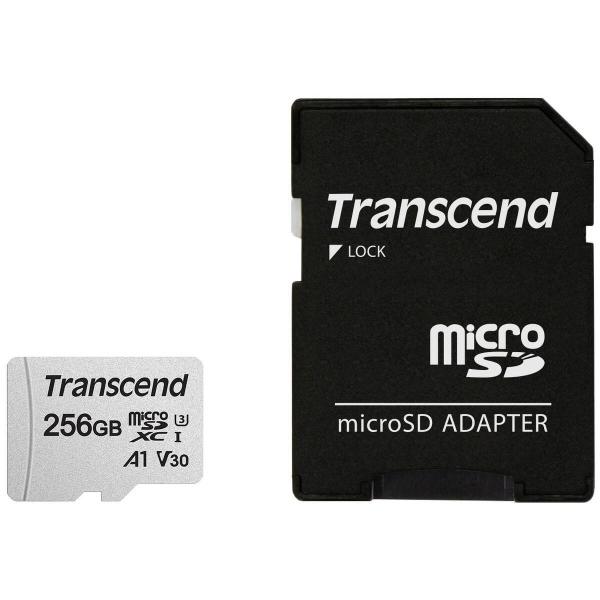 Transcend トランセンドジャパン TS256GUSD300S-A マイクロSDXCカード 3...