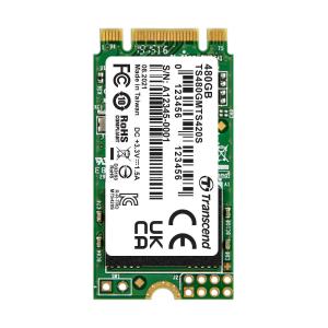 Transcend トランセンドジャパン TS480GMTS420S M.2 Type2242 SATA SSD 420S MTS420S 480GB｜asubic