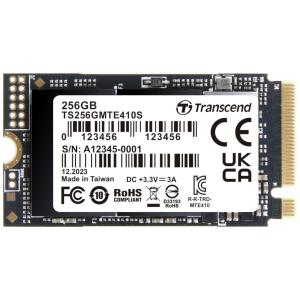 Transcend トランセンドジャパン TS256GMTE410S M.2 Type2242 NVMe PCIe SSD 410S MTE410S 256GB｜asubic