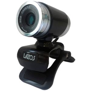 リーダーメディアテクノ Lazos L-WCHD-B ピント調整機能付き WEBカメラ ブラック