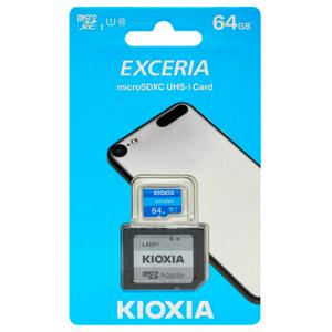 キオクシア KIOXIA LMEX1L064GG2 並行輸入品 マイクロSDXCカード EXCERIA 64GB｜アスビック