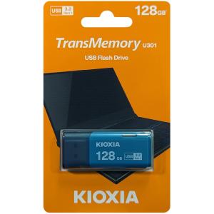 キオクシア KIOXIA LU301L128GG4 並行輸入品 TransMemory U301 ライトブルー 128GB