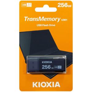キオクシア KIOXIA LU301K256GG4 並行輸入品 TransMemory U301 ブラック 256GB｜アスビック