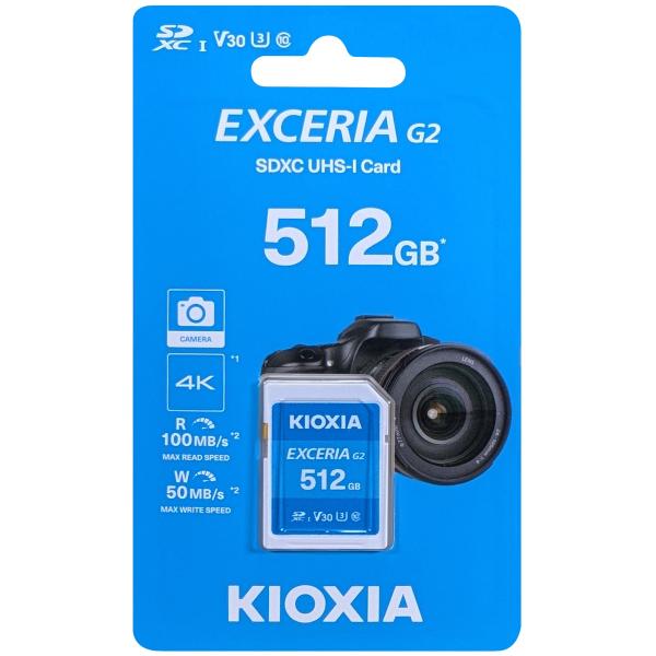 【並行輸入品】キオクシア KIOXIA LNEX2L512GG4 SDXCカード EXCERIA G...