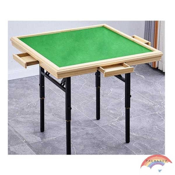 折り畳み式 麻雀卓 マージャン卓 麻雀マット 手打ち麻雀卓 麻雀テーブルポータブルシンプルハンド麻雀...