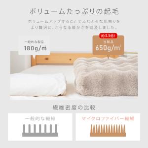 掛け布団カバー 布団カバー 毛布 2way ふ...の詳細画像5