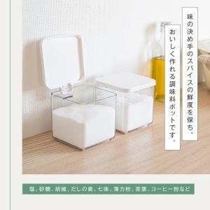 調味料ポット 調味料入れ 2個 セット ラック...の詳細画像2