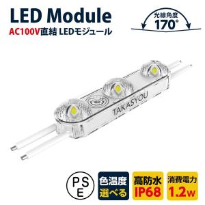 サインキングダム 新商品 LEDモジュール レンズ一体式 2灯タイプ IP67