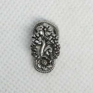 チャームビーチサンダル小ハイビスカス丸環無しC