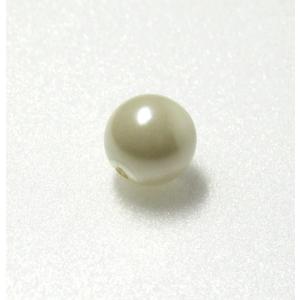 プラスチックパール通し玉ホワイト8mm3PP110108WH35