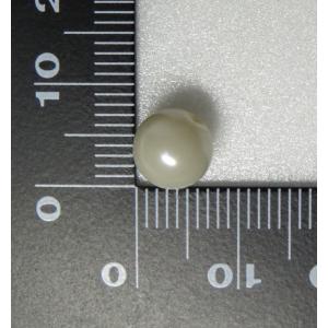 プラスチックパール通し玉ホワイト8mm3PP1...の詳細画像1