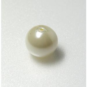 プラスチックパール通し玉ホワイト12mm3PP110112WH14