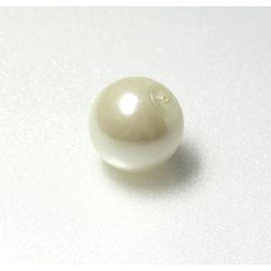 プラスチックパール通し玉ホワイト11mm3PP110111WH13