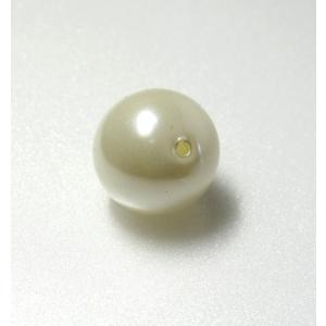 プラスチックパール通し玉ホワイト14mm3PP110114WH10