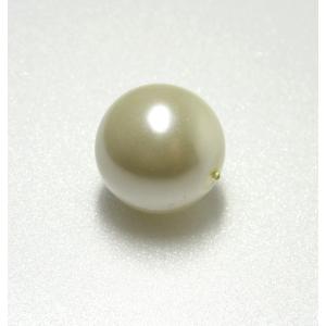 プラスチックパール通し玉ホワイト15mm3PP110115WH05