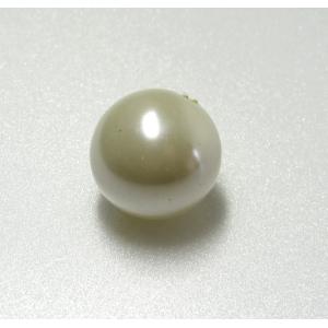 プラスチックパール通し玉ホワイト16mm3PP110116WH08