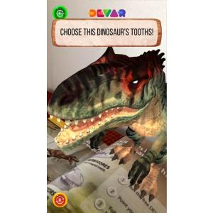 AR恐竜図鑑「DINOSAURS」/飛び出す英...の詳細画像2