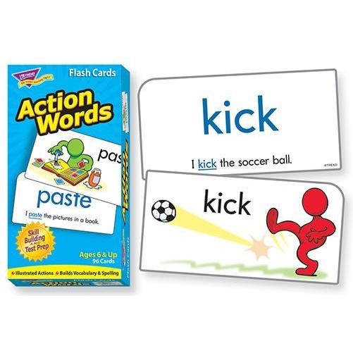 フラッシュカード：ACTION WORDS（英語で動詞を学ぶ）/単語カード