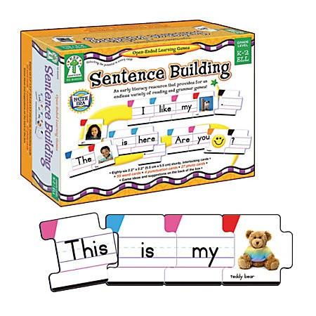 英語カードゲーム：SENTENCE BUILDING/英単語をつなげて英文を作るゲーム