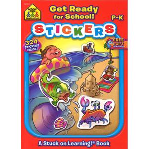ステッカーブック：GET READY FOR SCHOOL! LEARN WITH STICKERS