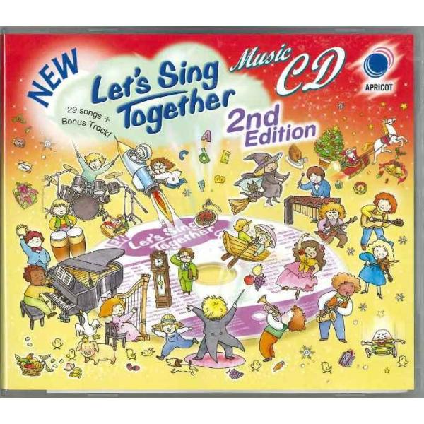 NEW Let's Sing Together 2nd Edtion Music CD/有名な英語の...