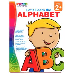 英語ワークブック：Spectrum Early Years: Let's Learn The Alphabet/英語アルファベット練習