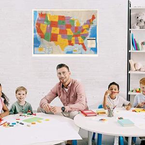 アメリカ合衆国の大判地図ポスター:UNITED...の詳細画像1