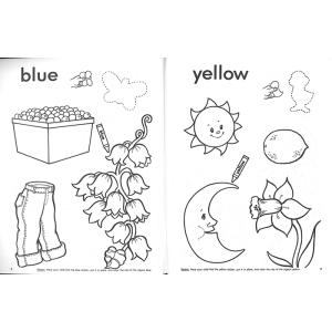 英語ワークブック:SHAPES AND COL...の詳細画像1