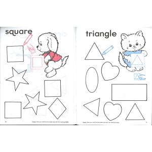 英語ワークブック:SHAPES AND COL...の詳細画像2