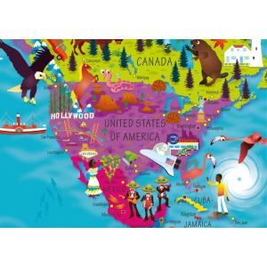 子ども用英語世界地図ポスター:COLLINS ...の詳細画像2
