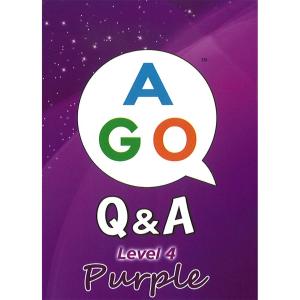 AGO Q&A PURPLE (LEVEL 4)（エイゴパープル・レベル4）/CARD GAME