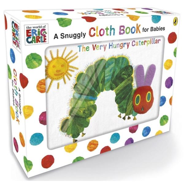 【ケース付き】The Very Hungry Caterpillar Cloth Book（布えほん...